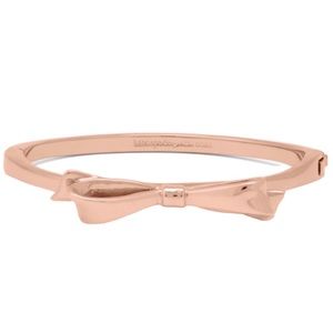 KATE SPADE • Rose Gold Love Notes Bangle Bracelet